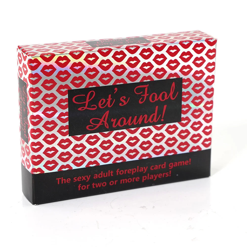 English Sexual Position Cards Role Playing Adult Games Bedroom Commands