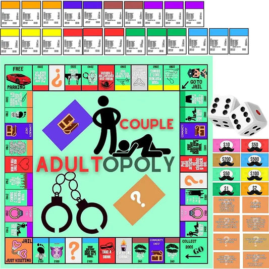 Naughtyopoly |Erotic Lovers Position Foreplay Game