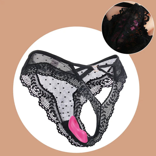 Wireless Panty Vibrator for Women Nipple Stimulation Couples - Light Pink