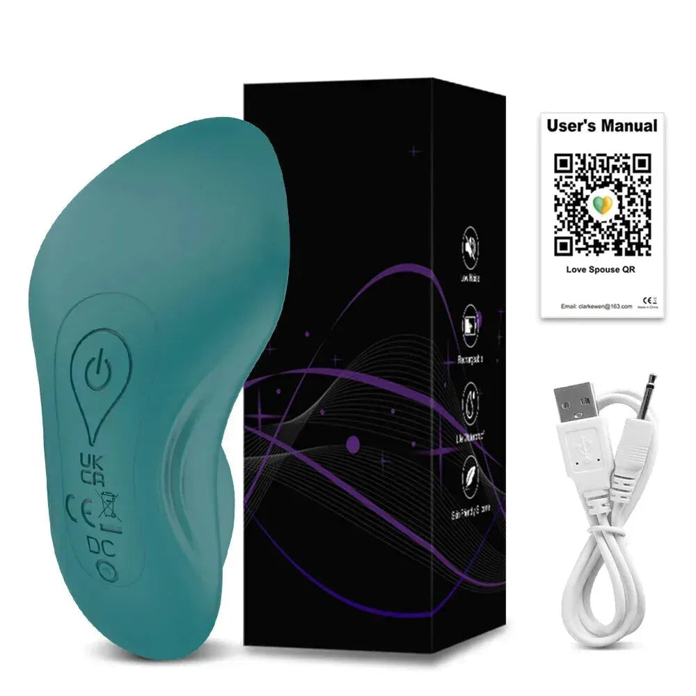 Wireless Panty Vibrator for Women Nipple Stimulation Couples - Rose Red
