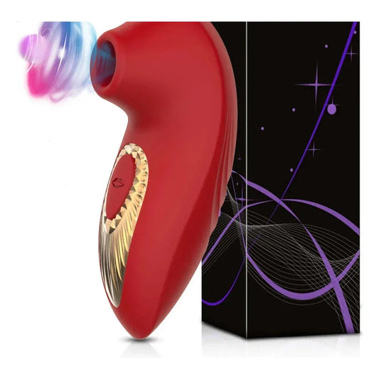 10 Modes Clit Sucker Vibrator Female Masturbator Nipple Stimulator - Gm41 Red