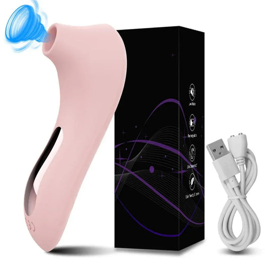 10 Modes Clit Sucker Vibrator Female Masturbator Nipple Stimulator - Gm11 Red