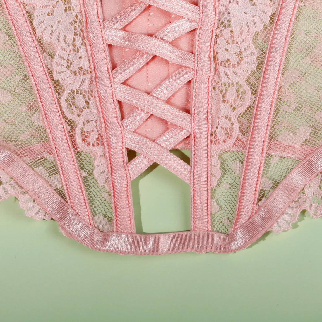 Aquarius  Lingerie Love Heart Lace | for the sweet girl in you