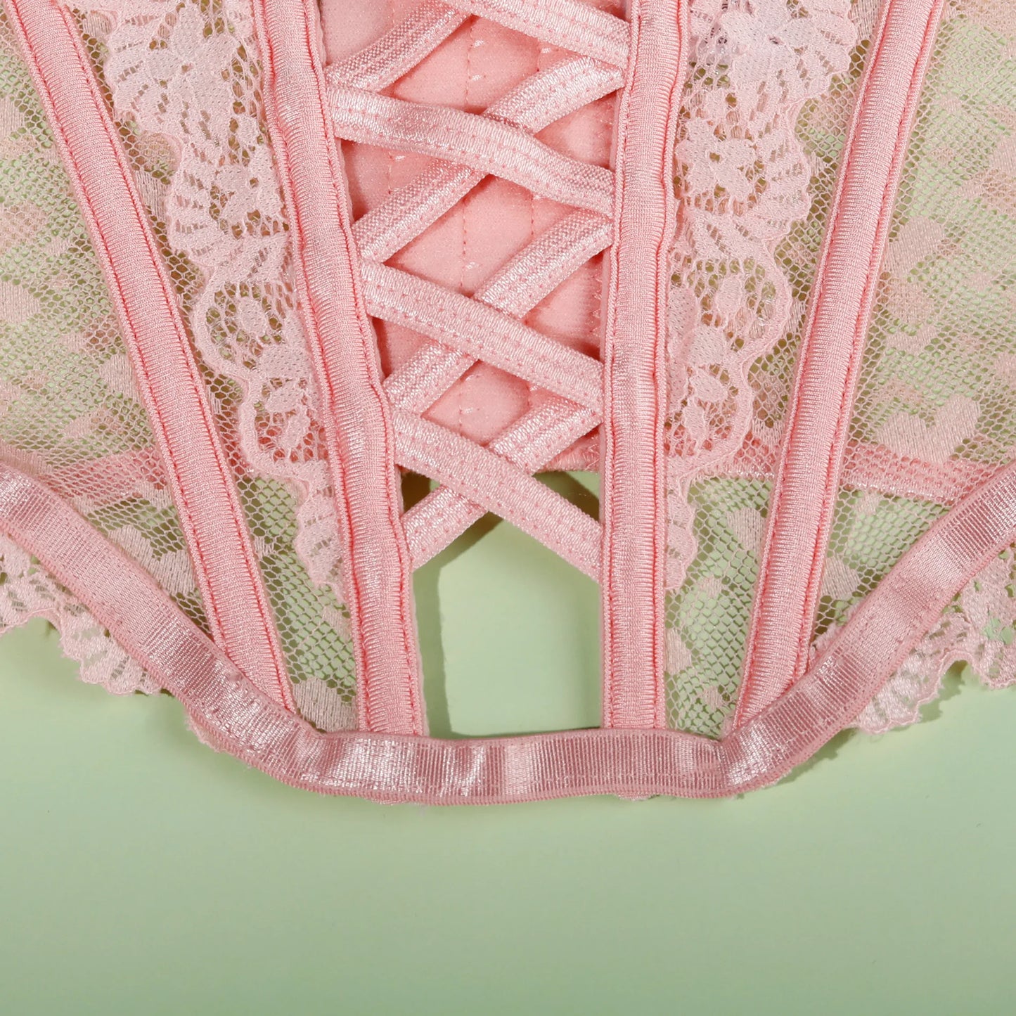 Aquarius  Lingerie Love Heart Lace | for the sweet girl in you