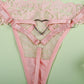Aquarius  Lingerie Love Heart Lace | for the sweet girl in you