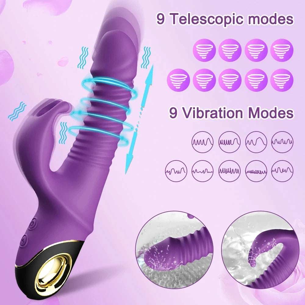 Rabbit Thrusting  Sex Toy