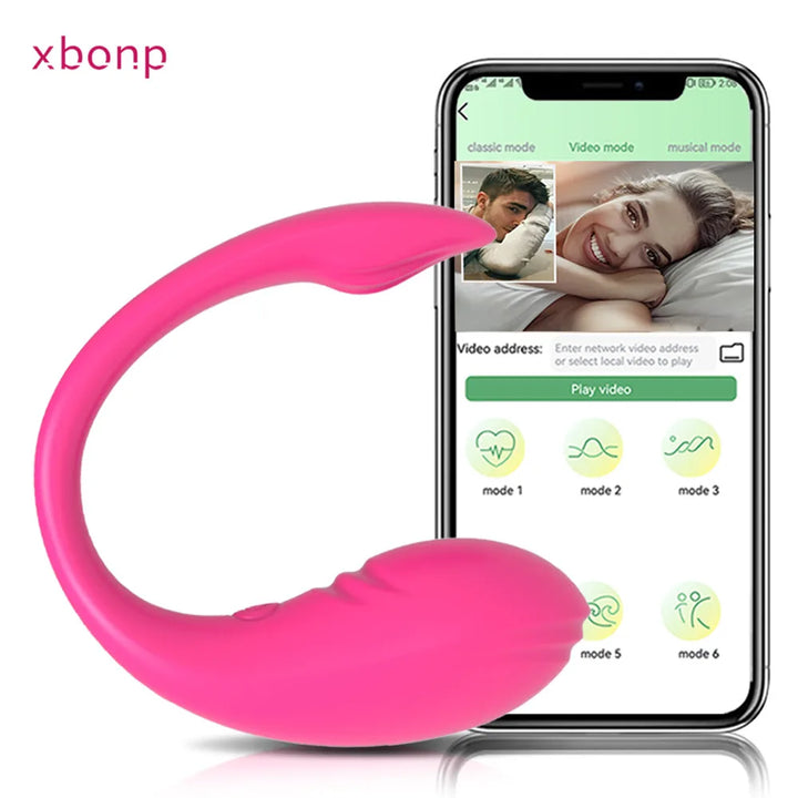 Wireless Bluetooth APP Vibrator Female Remote Control