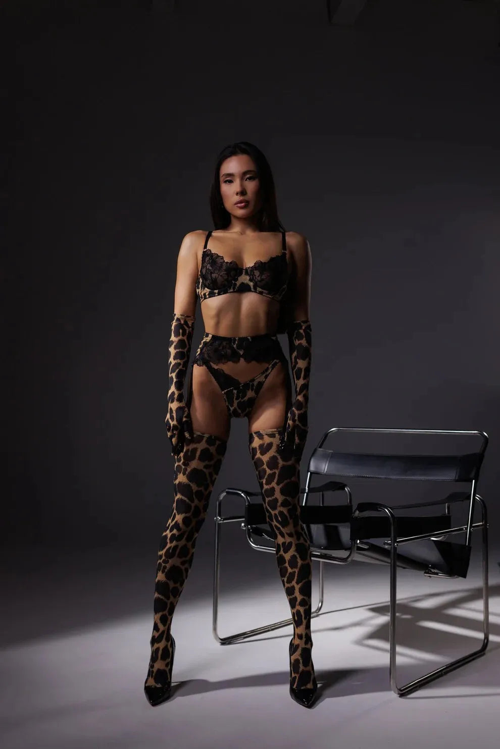 Leopard Costume Lingerie | Ultra Sexy Lace Patchwork