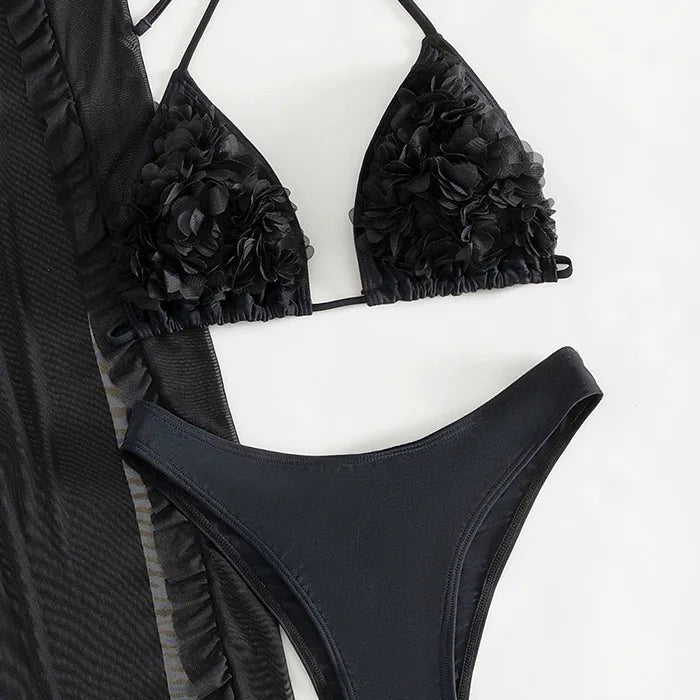 Vixen Noir | 3 Piece Swimsuit