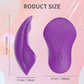 Mini Clit Vibrator for Women Wearable Panties Stimulator App Control for Couples Female Masturbator - Pink