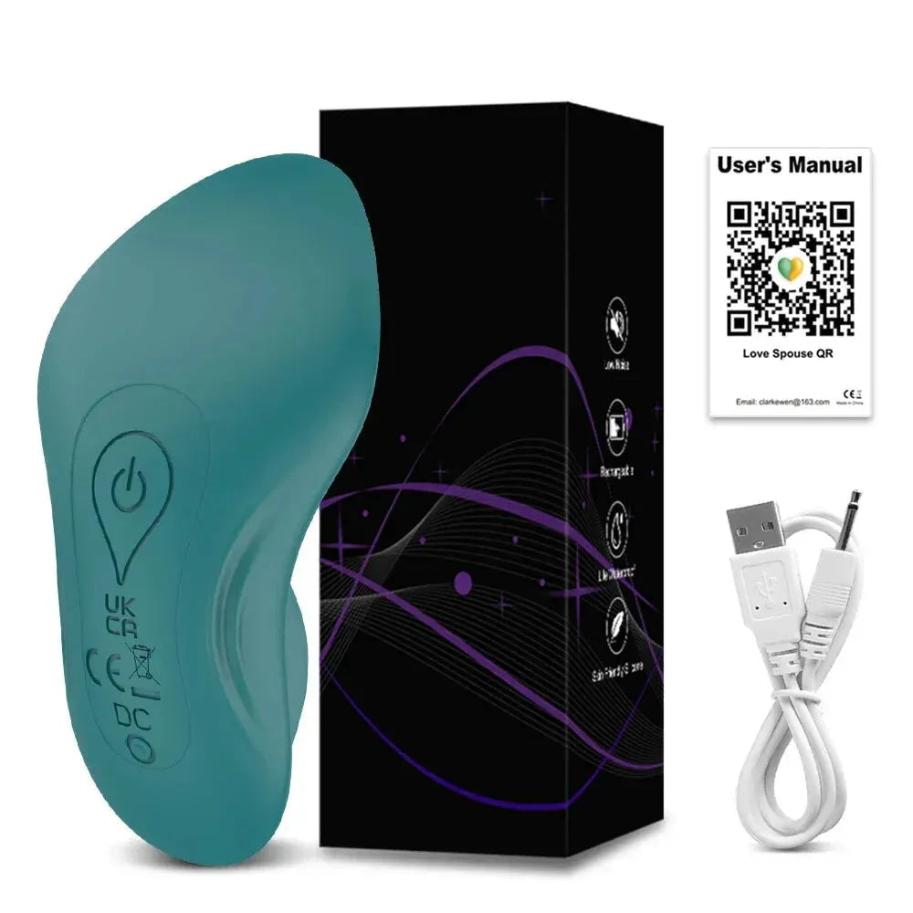 Mini Clit Vibrator for Women Wearable Panties Stimulator App Control for Couples Female Masturbator - Pink