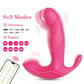 Wireless Wearable Vibrator for Women Stimulator G Spot Pleasure Toy - Red