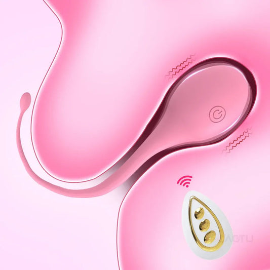 Remote Control Vibrating Love Egg for Women Stimulator G Spot Vibe Couples - Remote Control