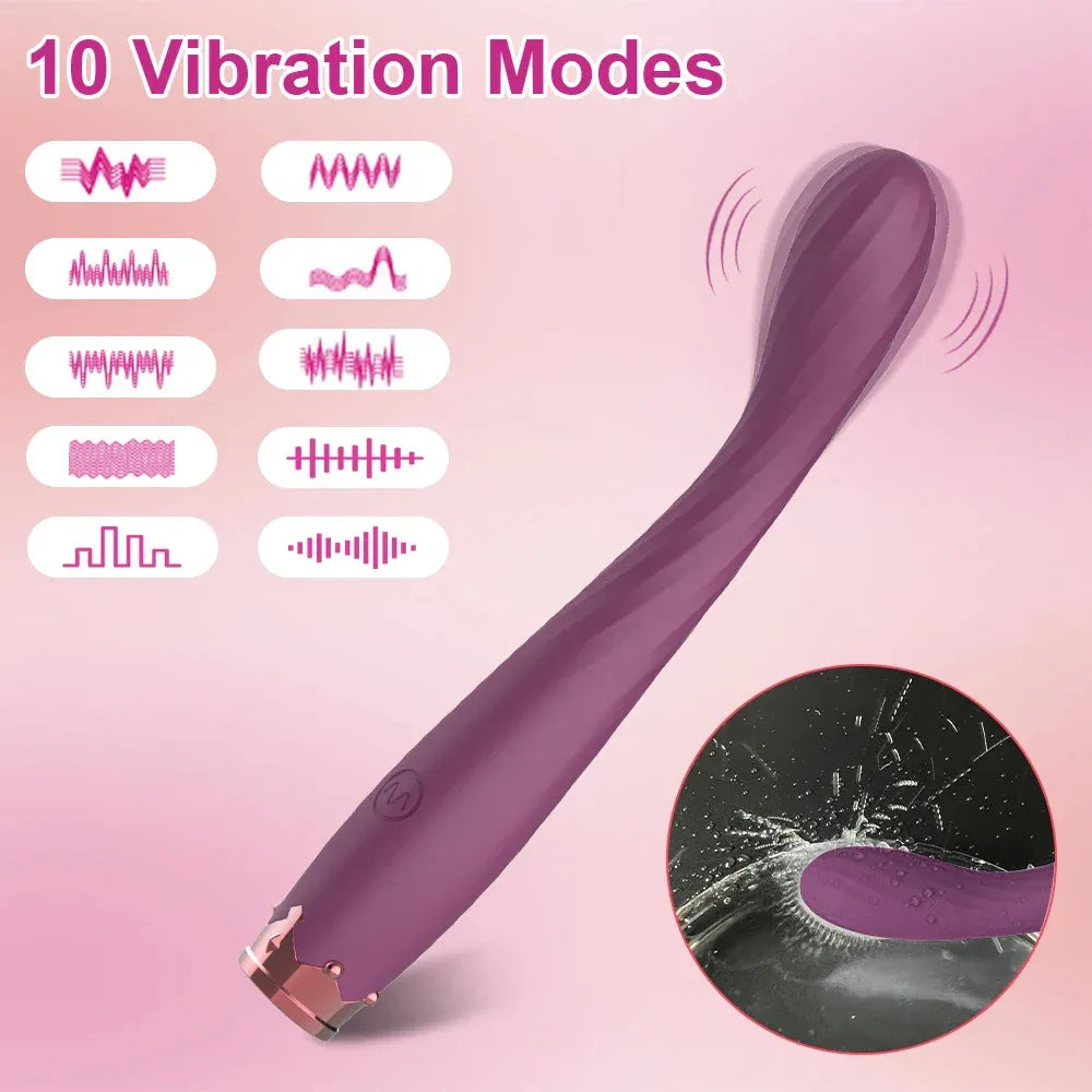 Vagina Vibrator for Women Clit Nipple Stimulator G Spot Pleasure Female Masturbator - Zd061 Pink