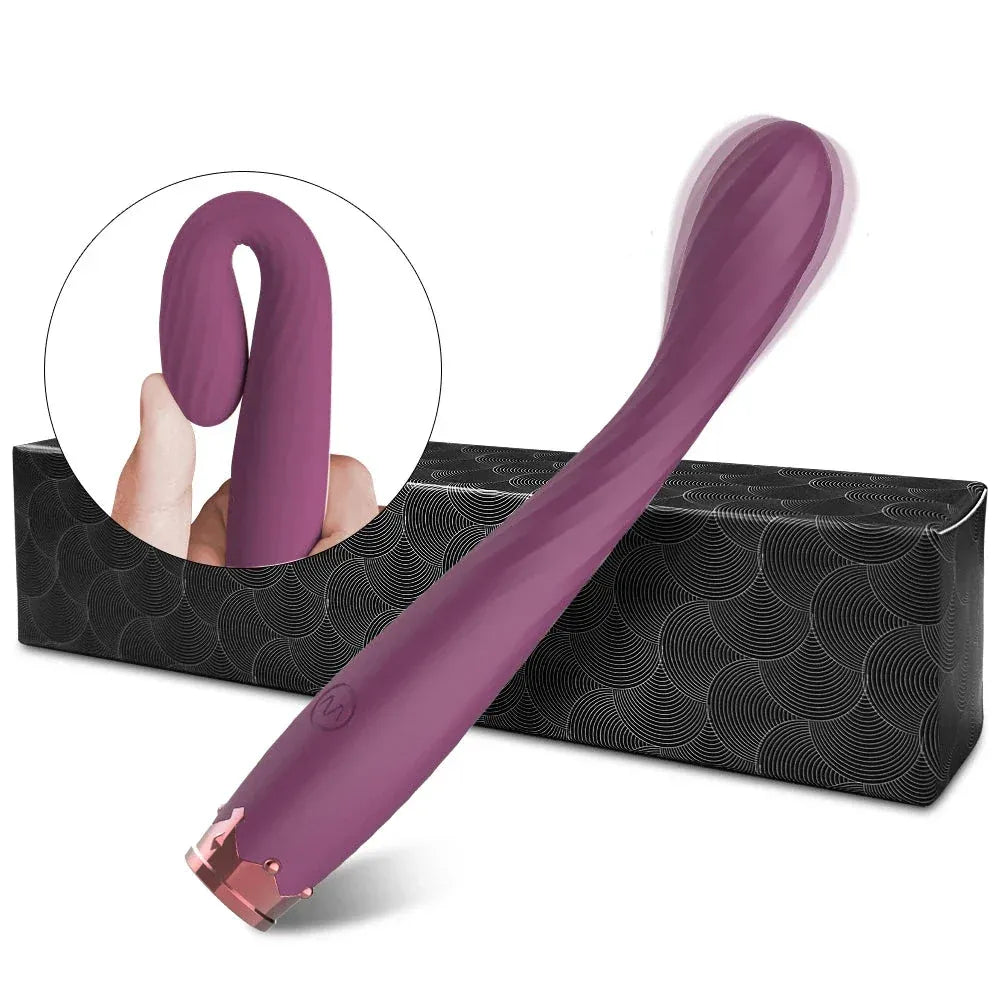 Vagina Vibrator for Women Clit Nipple Stimulator G Spot Pleasure Female Masturbator - Zd061 Purple