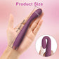 Vagina Vibrator for Women Clit Nipple Stimulator G Spot Pleasure Female Masturbator - Zd060 Purple
