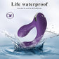 App Control Dual Ended Vibrator for Women Clit Anal Stimulation Couples - Purple