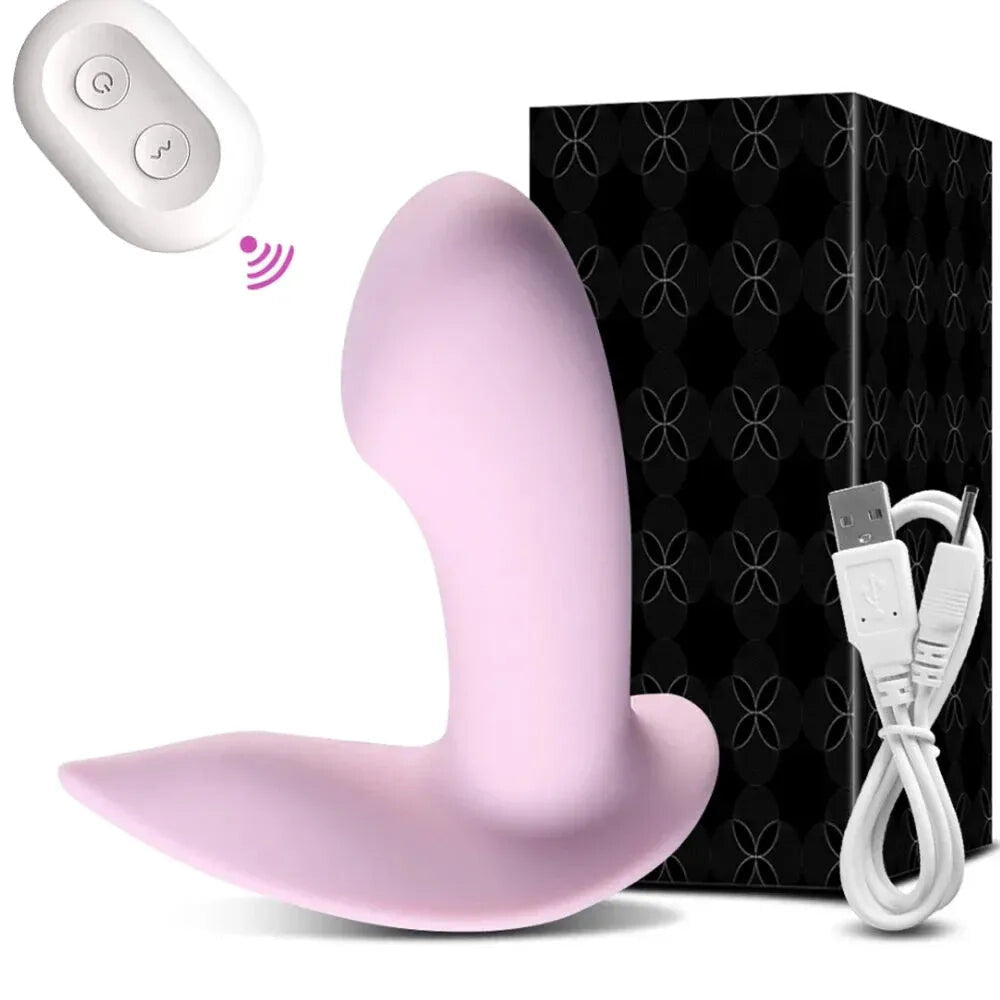 Remote Control G Spot Vibrator for Women Mini Vagina Stimulator for Couples - Pink