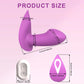 Remote Control G Spot Vibrator for Women Mini Vagina Stimulator for Couples - Purple