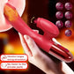 G Spot Vibrator Heating Clitoral Stimulation - Red