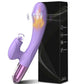G Spot Vibrator Heating Clitoral Stimulation - Purple