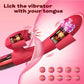 G Spot Vibrator Heating Clitoral Stimulation - Purple