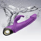Rabbit Vibrator Automatic Telescopic G Spot Stimulator for Women Masturbation - Red