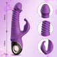 Rabbit Vibrator Automatic Telescopic G Spot Stimulator for Women Masturbation - Red
