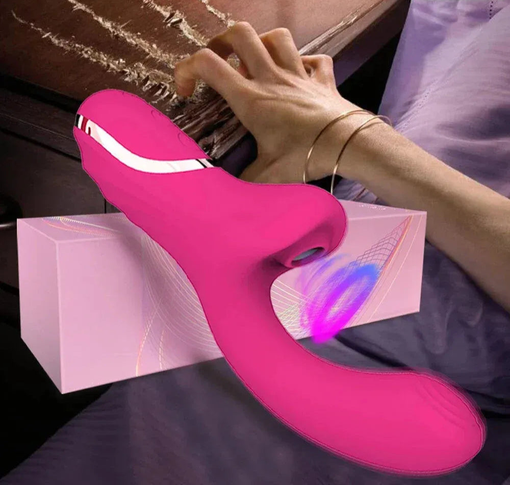 Clitoral Sucking Vibrator 20 Modes for Female Pleasure - Purple