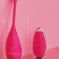Pink Silky Silicone Remote Control Vibrating Egg - 12 Powerful Modes for Discreet Pleasure