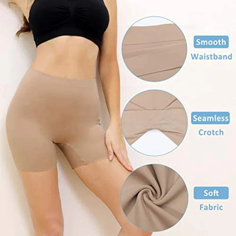 Seamless Body Shaper with High Waist Tummy Control for Women