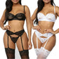 Exquisite Lace and G-String Lingerie Set