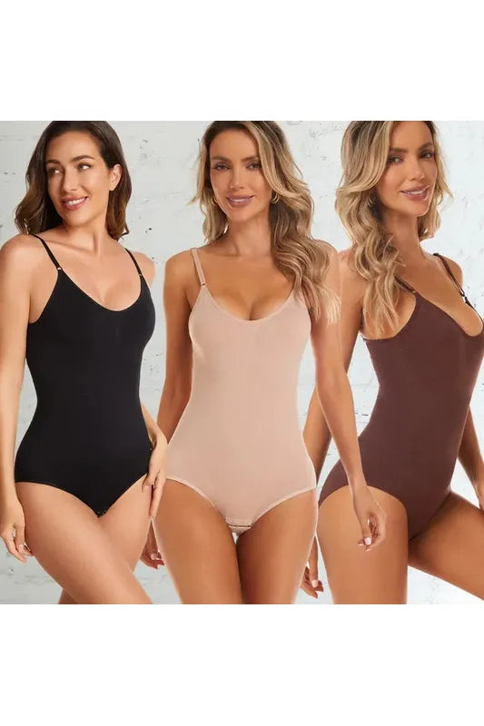 V Neck Bodysuit Shapewear