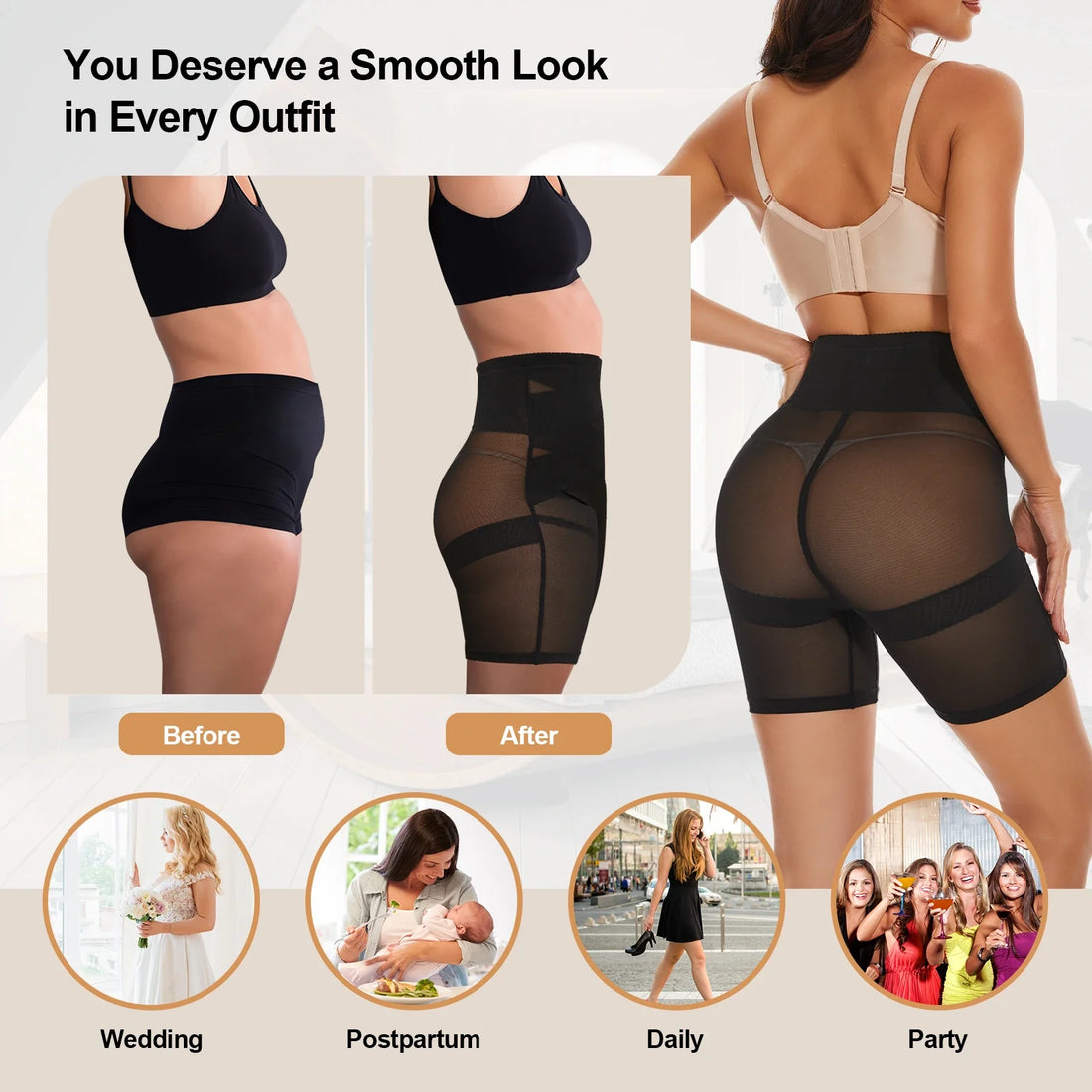 Sculpt & Lift High Waist Shapewear - Ultimate Confidence Enhancer