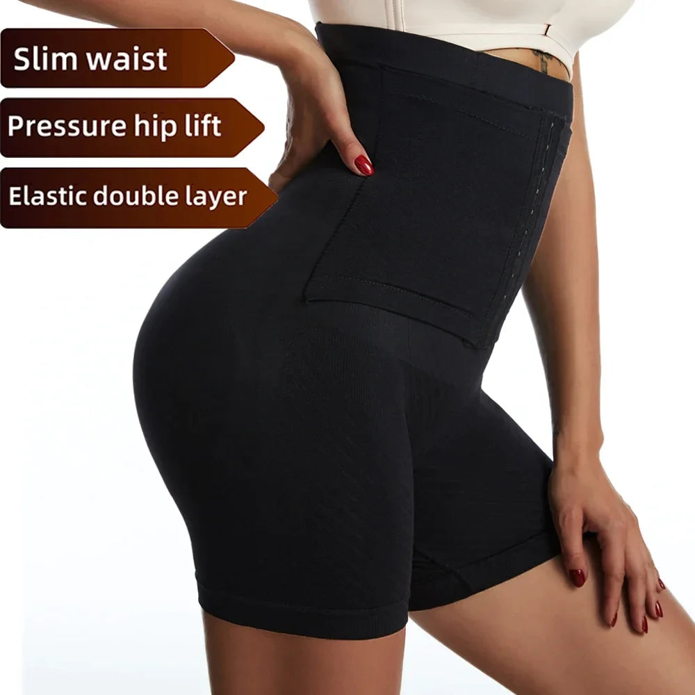 Flattering Tummy Control Butt Lifter Shapewear Shorts for Women