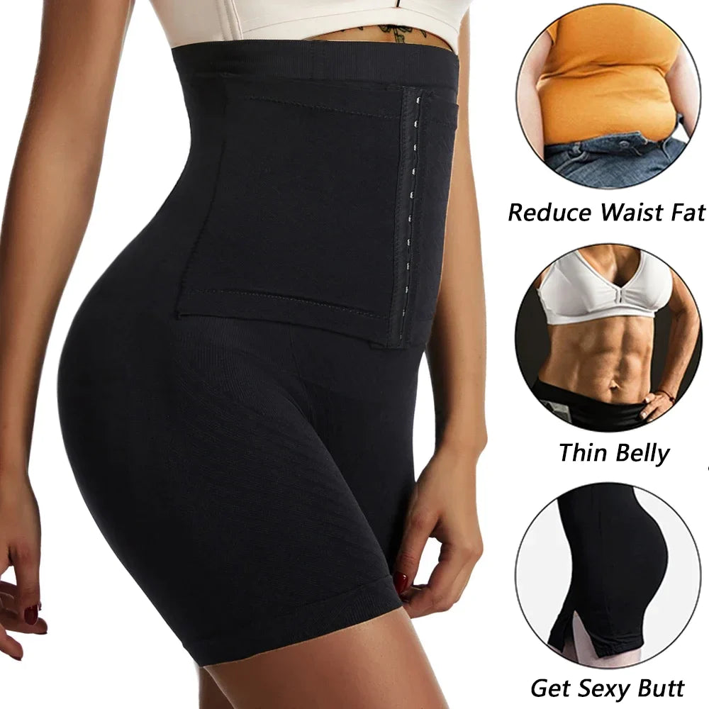 Flattering Tummy Control Butt Lifter Shapewear Shorts for Women