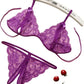 Open Crotch Transparent Underwear G-String