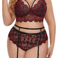 Plus Size Allure: Sexy Lace Lingerie Set