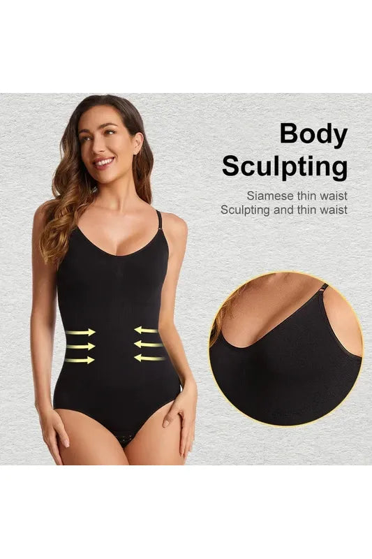 V Neck Bodysuit Shapewear