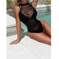 Elegant Mesh Bodysuit Beachwear for Women