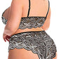Cueca Plus Size Lingerie 2 Piece Set