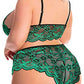 Cueca Plus Size Lingerie 2 Piece Set