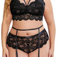 Plus Size Allure: Sexy Lace Lingerie Set