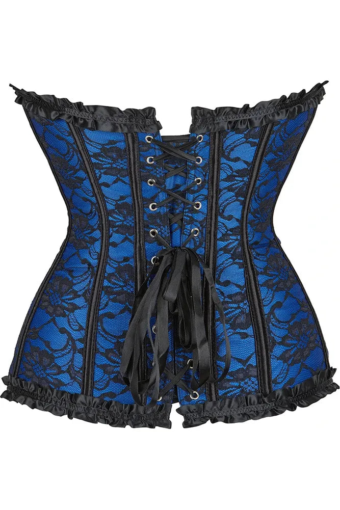 Basques Lace Overbust Corset