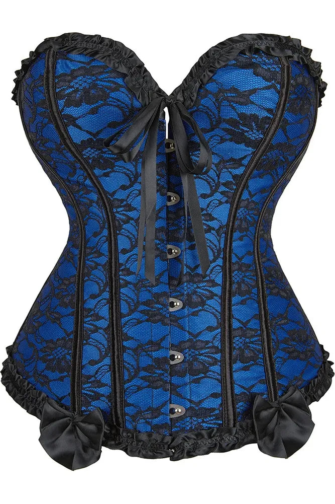 Basque Corset Basques Lace Overbust Corset – Lase Babe