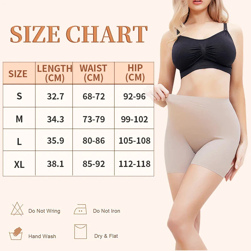 Seamless Body Shaper with High Waist Tummy Control for Women